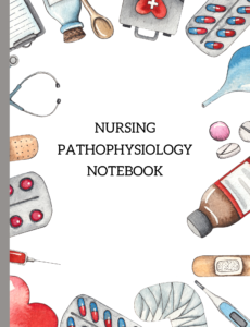 Book Cover: Nursing Pathophysiology Notebook